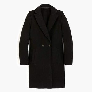 Daphne topcoat in Italian boiled wool